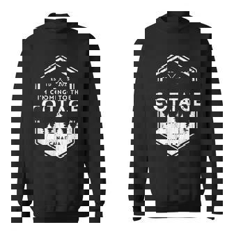 I'm Coming To The Cottage Hockey Romance Lgbt Hockey Sweatshirt | Seseable UK