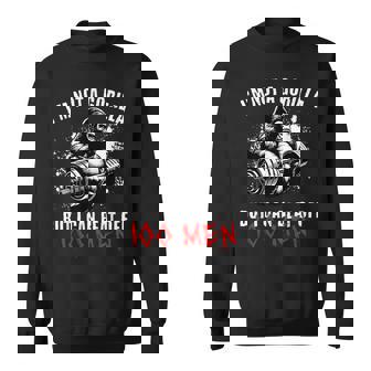 I'm Not A Gorilla But I Can Beat Off 100 Meme Sweatshirt - Monsterry