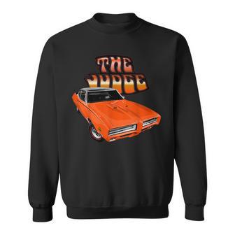 I'm Not Old I'm A Classic Gto 69 Gto Judge Orange Small Black Sweatshirt - Thegiftio UK