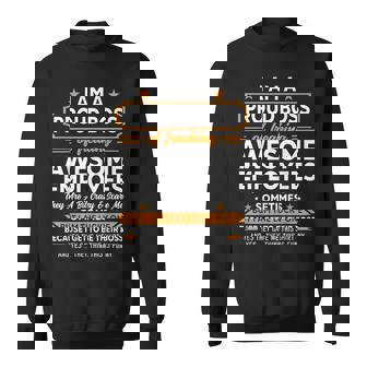 I'm A Proud Boss Of Freaking Awesome Employees Boss Sweatshirt | Mazezy