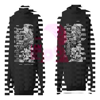 I'm The Storm Black Breast Cancer Awareness Month Sweatshirt | Mazezy