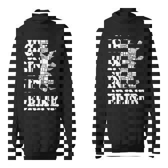 Inscription En Allemand Ich Bin Ein Berliner Sweater e - Cadeauxyz