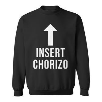 Insertar Chorizo Divertido Comer Cocinar Bebida Amante De La Comida Camisa de entrenamiento - Regaloses