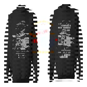 Instrument De Musique Cadeau Drums Baguettes De Batterie Sweater e - Cadeauxyz