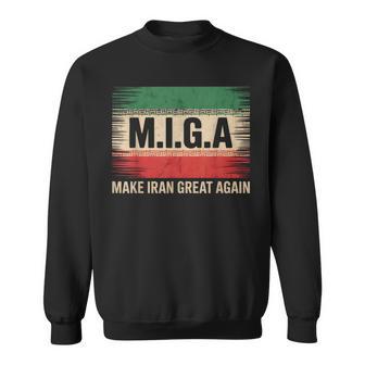 Make Iran Great Again Vintage Make Iran Great Again Sweatshirt - Monsterry