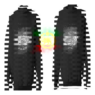 Iran Lion Sun FlagIranPersianShir O Khorshid Sweatshirt - Monsterry