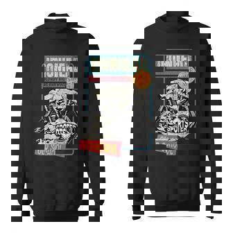 Ironhead Old School Hd Pin Up Retro Motorcycle Sportster Hot Sweatshirt | Seseable UK