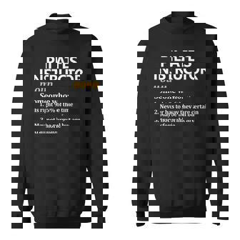 Istruttore Di Pilates Regali Divertenti Più Difficili Felpa - Novitaregali