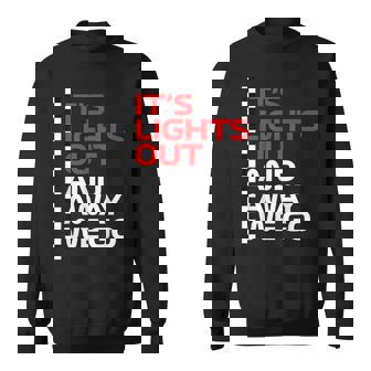 It's Lights Out And Away We Go Race Weekモータースポーツレーシング スウェットシャツ - Kawaiitshirt