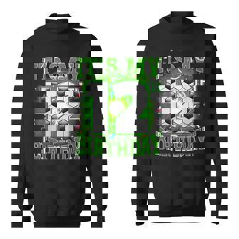 Its My 12Th Birthday Boys Soccer 12 Years Old Party Matching Sweatshirt - Thegiftio