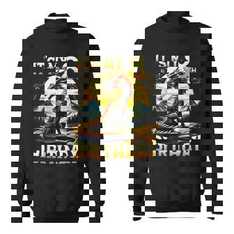 It's My 8Th Birthday Dragon 8 Birthday 8 Year Old Boy Sweatshirt | Mazezy