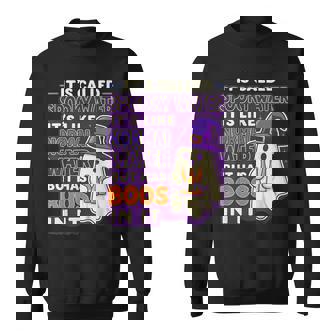 It's Called Spooky Water It's Like Normal Water But Has Boos Sweatshirt | Seseable FR