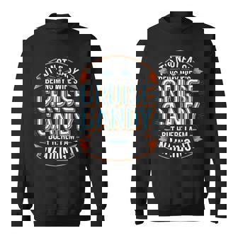 It's Not Easy Being My Wife's Cruise Candy Husband Sweatshirt - Thegiftio