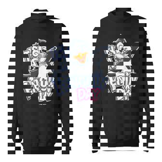 Its A Penguin Day Cartoon Animal Fun Childrens Winter Theme Sweatshirt | Mazezy