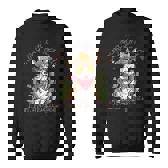 I've Got Friends In Low Places Corgi Vintage Western Sweatshirt - Monsterry