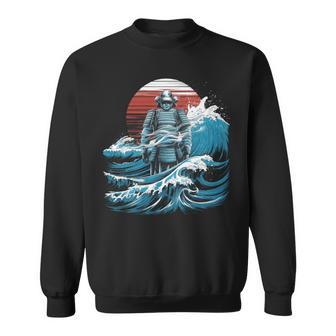Japonamouraï Tokyo Arts Martiaux Épée Edgy Manche Longue Sweater e - Cadeauxyz