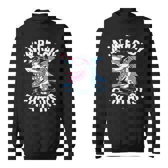 Jaw Ready For This Shark Lover Ocean Wildlife Sweatshirt - Monsterry