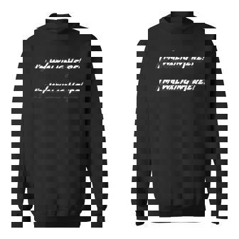 Je Marche Ici Je Marche Ici Sweater e - Cadeauxyz