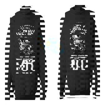 Je Ne Ronfle Pas Je Rêve Que Jeuis Une Moto Motard Sweater e - Cadeauxyz