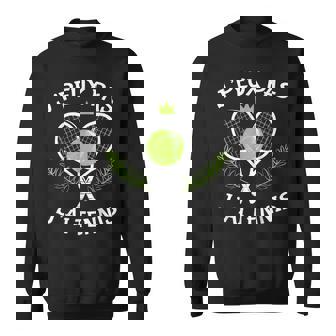 Je Peux Pas J'ai Tennis Joueur De Tennis Padel Drôle Rigolo Sweater e - Cadeauxyz