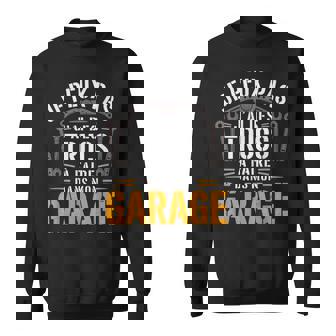 Je Peux Pas J'ai Trucs À Faire Dans Mon Garage Bricoleur Sweater e - Cadeauxyz