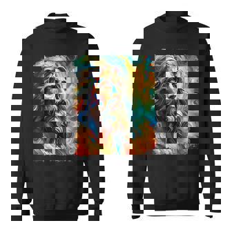 Jesus Christ Pop Art Sweatshirt Unisex | Mazezy