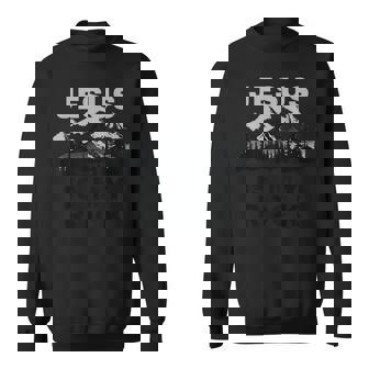 Jesus Is My Rock – Psalm 62 スウェットシャツ - Kawaiitshirt