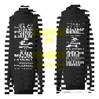 Jeuis Un Ingénieur Pas Un Magicien Je Comprendsotre Confusion Sweater e - Cadeauxyz