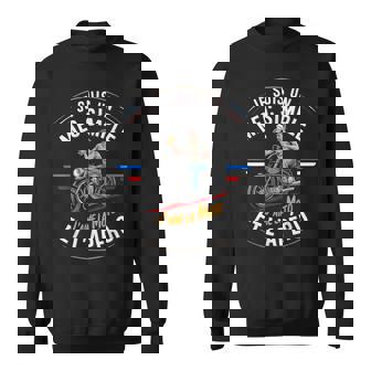 Jeuis Un Mecimple Moto Apéro Motard Cadeau Humour Homme Sweater e - Cadeauxyz