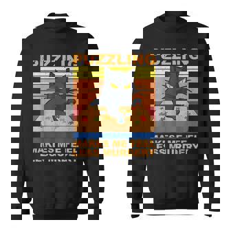 Jigsaw Puzzle Cat Puzzler Puzzle Lover Sweatshirt - Thegiftio