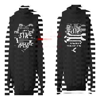 Job Title Future Mechanic Car Auto Mechanic Garage Loading Sweatshirt Unisex | Mazezy