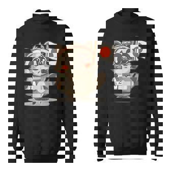 Joli Costume Tanuki Japonais Sweater e - Cadeauxyz