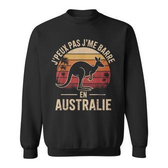 J'peux Pas J'me Barre En Australie Kangourouintageoyage Sweater e - Cadeauxyz