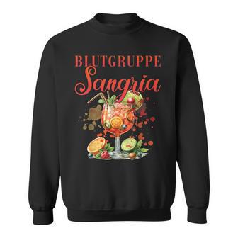 Junggesellinnenabschied Blutgruppeangria Cocktail Für Barkeeper Sweatshirt - Geschenkecke