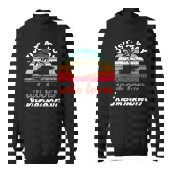 Just A Boy Who Loves Skimboarding Kids Skimboarding Boys Sweatshirt Unisex | Mazezy