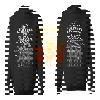 Just Hanging With My Heifers Farm Cows Sweatshirt | Seseable UK