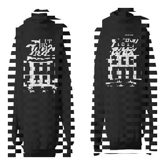 I Just Turned Heel Pro Wrestling Retro Distressed Sweatshirt - Thegiftio