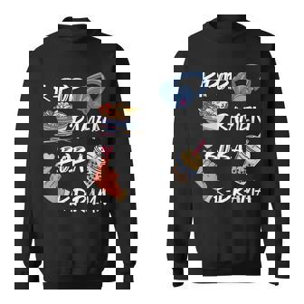 K-Pop Ramen Boba K-Drama Cuisineud-Coréenne Film Musique Amoureux Sweater e - Cadeauxyz