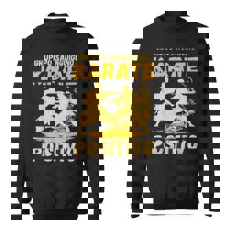 Karate Atleta Gruppoanguigno Karate Positivo Arte Marziale Felpa - Novitaregali