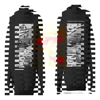 Kawaii Mx-5 Na Red Japanese 90S Tuning Racing Sports Car Sweatshirt - Thegiftio