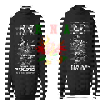 Kenya Young King Kenyan Boy African Proud Kenyan Flag Sweatshirt - Thegiftio