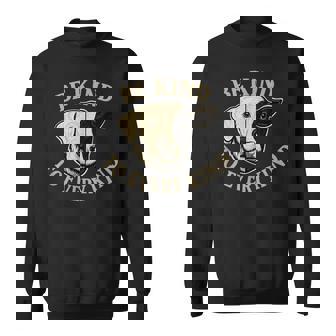 Be Kind To Every Kind Animal Rights Vegan Vegetarian Sweatshirt - Monsterry