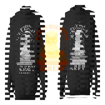 Kitty Biscuits Paws-Itively Delightful Treats We Knead Love Sweatshirt - Monsterry