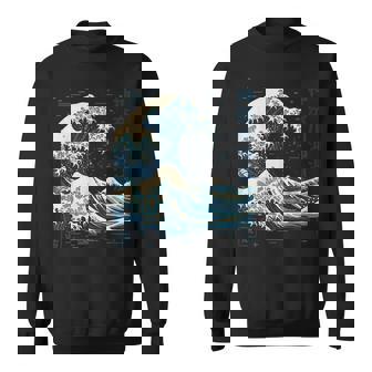 La Gran Ola De Kanagawa Arte Japonés Mar Océano Ola Camisa de entrenamiento - Regaloses