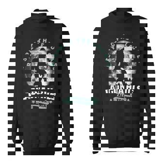 Laguna Hills California Bigfoot Night Walk Retro Tank Top Sweatshirt Unisex | Mazezy