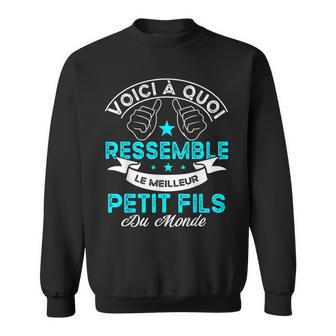 Le Meilleur Petit Fils Du Monde Cadeau Petit Fils Sweater e - Cadeauxyz