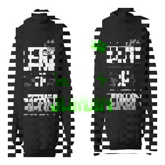 Le Roi Du Jardin Cadeau Drôle Jardinage Idée Cadeau Sweater e - Cadeauxyz