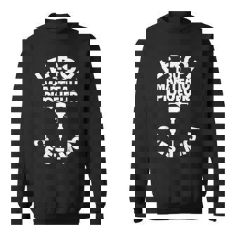 Le Roi Du Marteau-Piqueur Humour Chantier Cadeau Sweater e - Cadeauxyz