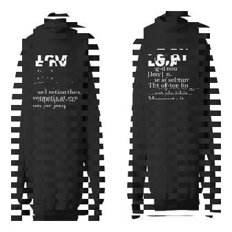 Leg Day Definition Ropa Divertida De Entrenamiento Para Gimnasio Camisa de entrenamiento - Regaloses