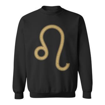 Leo Astrological Symbol The Lion Zodiac Sign Sweatshirt - Thegiftio UK